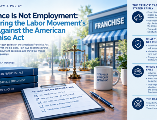 ARTICLE: Influence Is Not Employment: Answering the Labor Movement’s Case Against the American Franchise Act